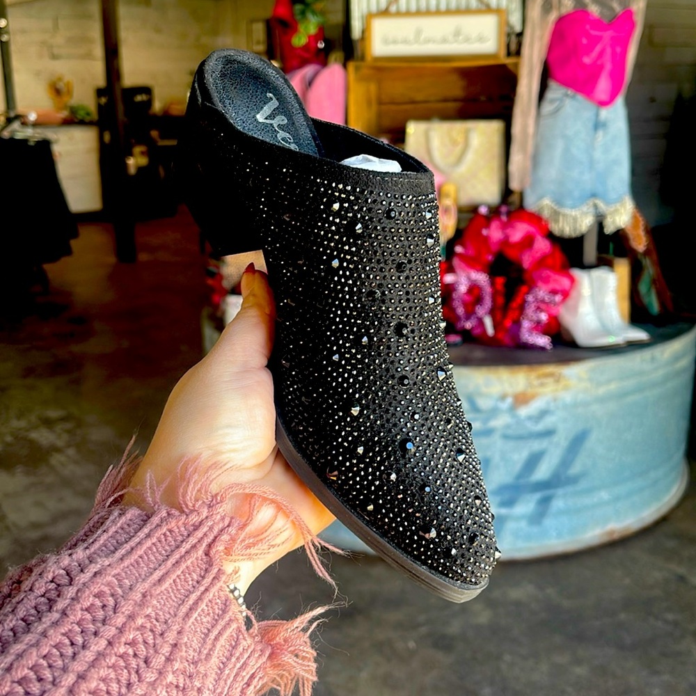 Zeena Rhinestone Mule